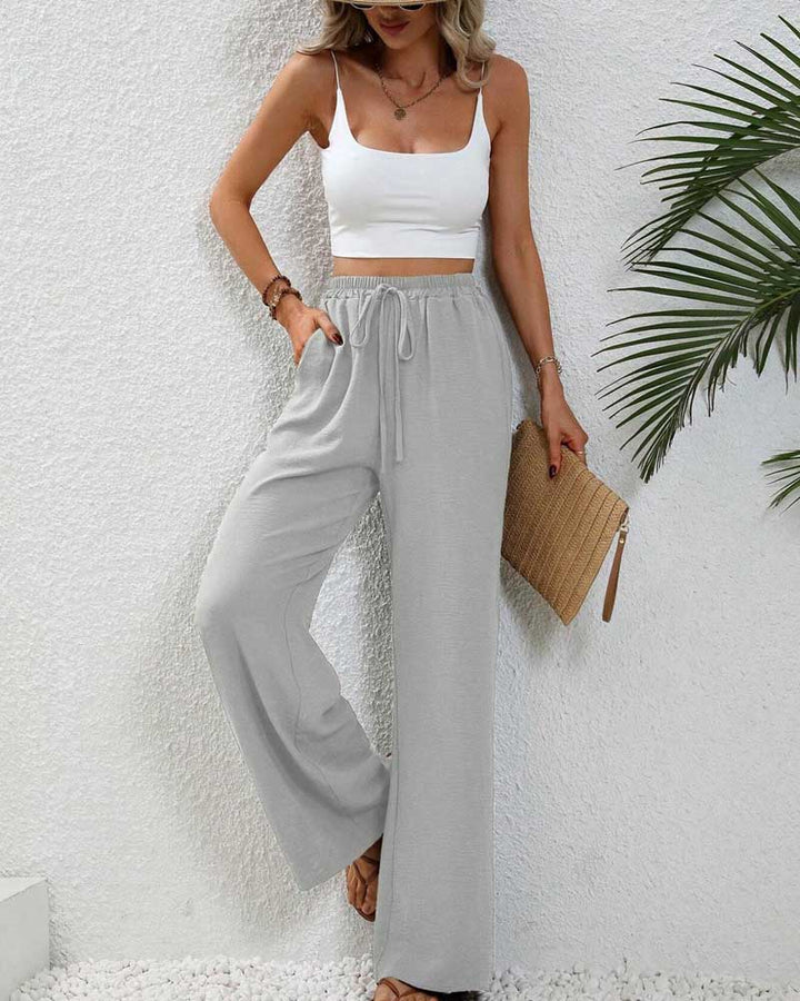 Maleney Wide Leg Casual Pant