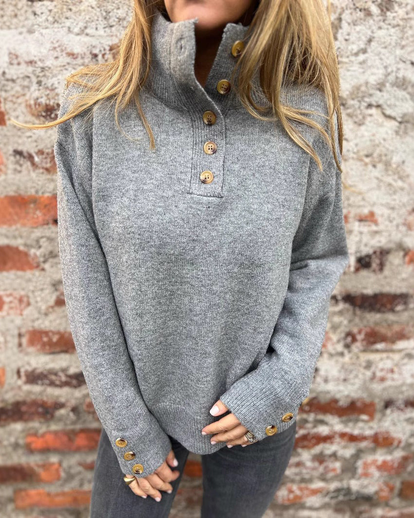 Maleney Loose Turtleneck Sweater