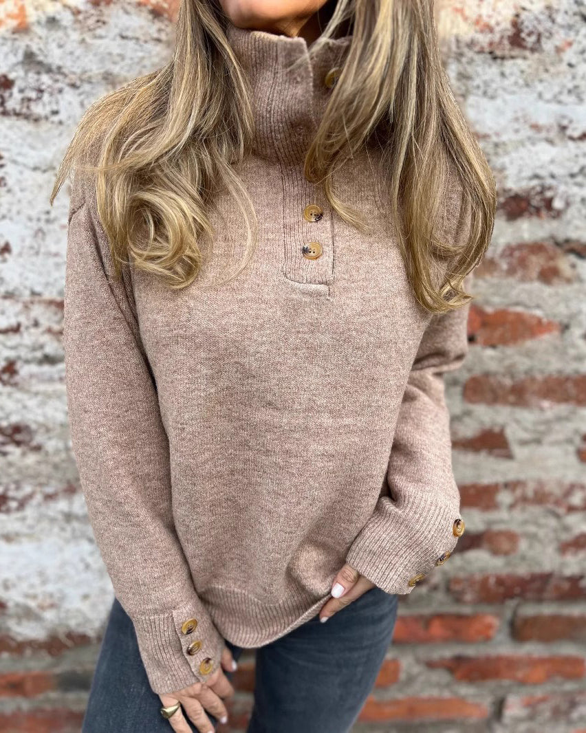 Maleney Loose Turtleneck Sweater