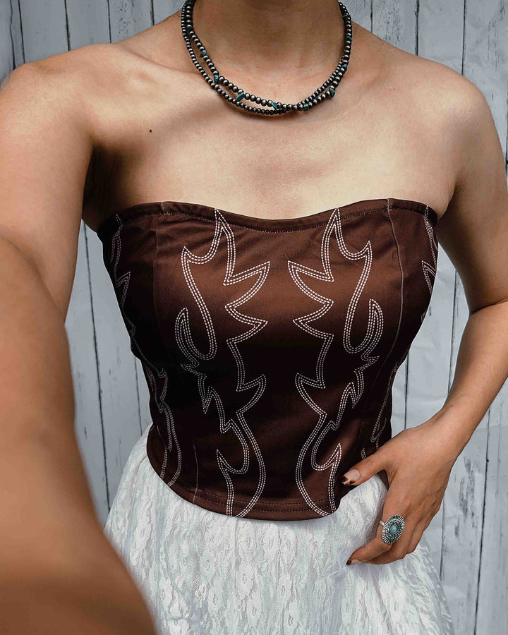 Maleney Wild West Crop Top