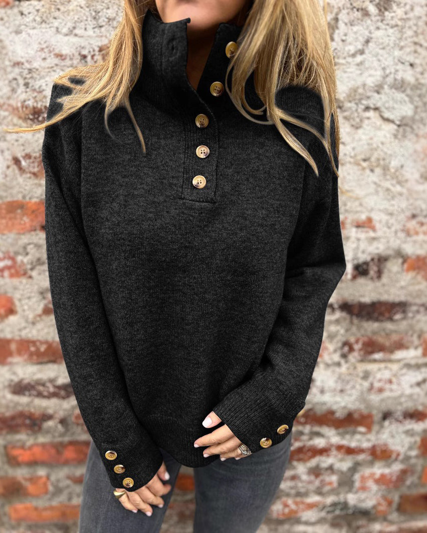 Maleney Loose Turtleneck Sweater
