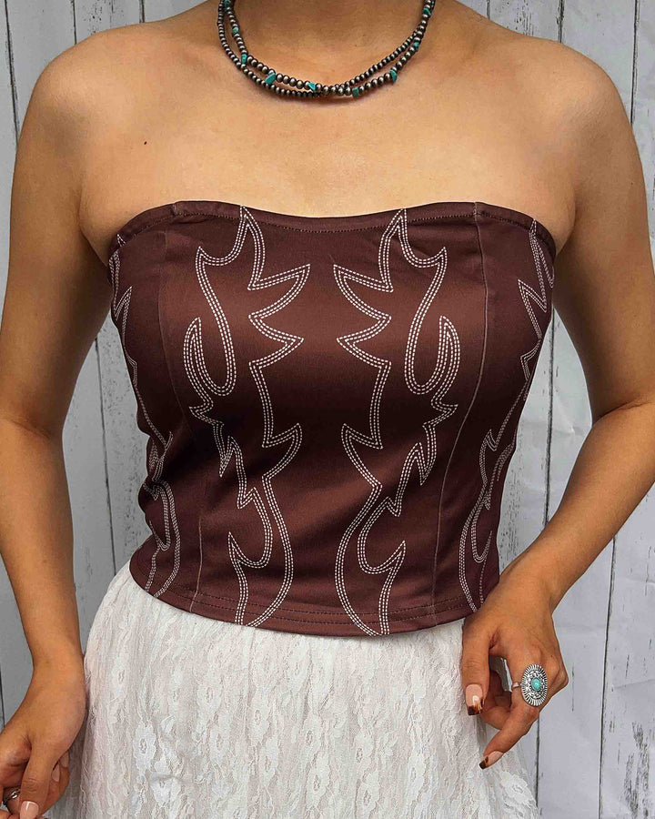 Maleney Wild West Crop Top