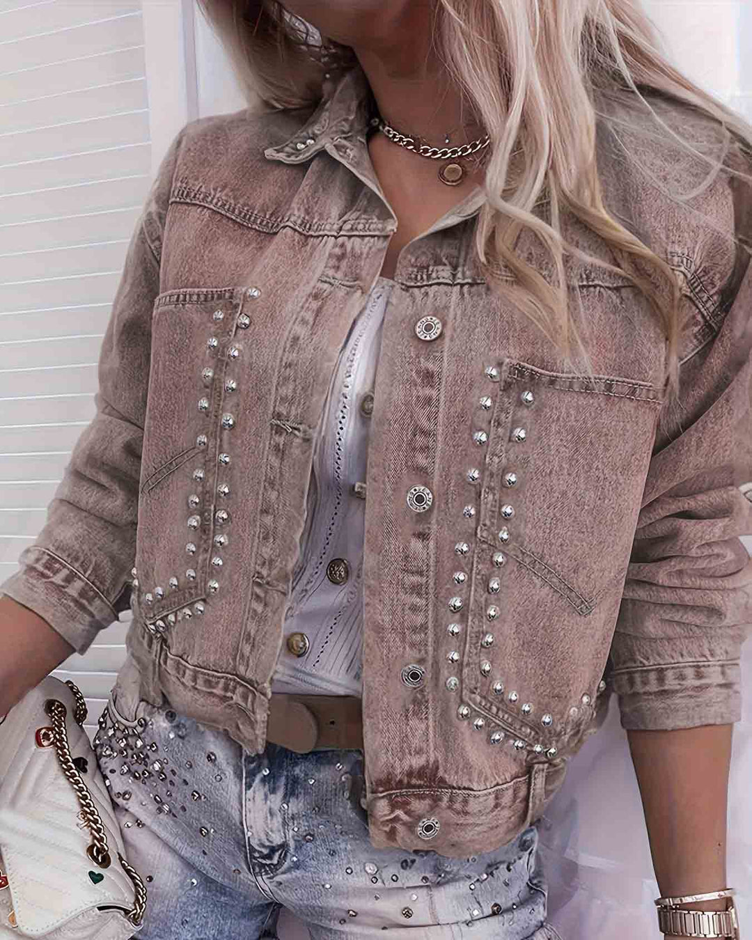 Maleney Rivet Denim Jacket
