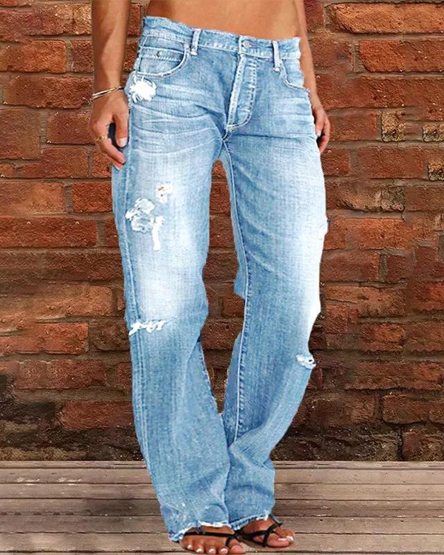 Maleney Wash Distressed Jeans