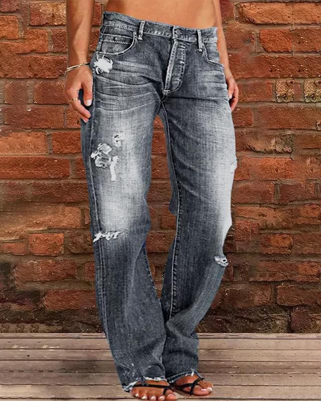 Maleney Wash Distressed Jeans