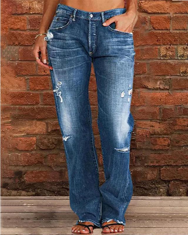 Maleney Wash Distressed Jeans