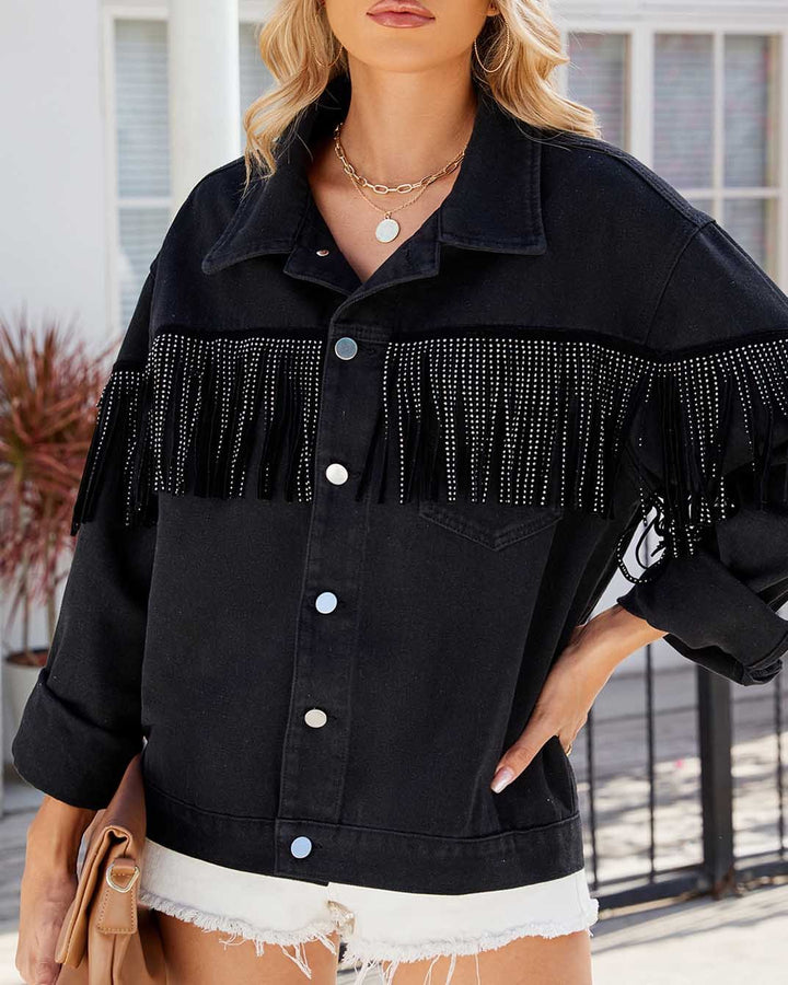 Maleney Loose Tassel Jacket