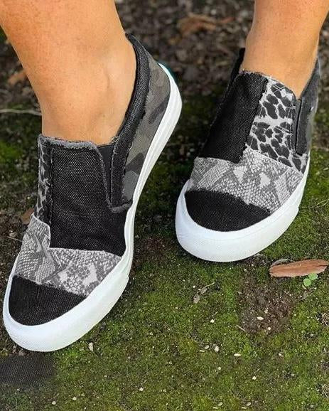 Maleney Flat Colorblock Casual Shoes