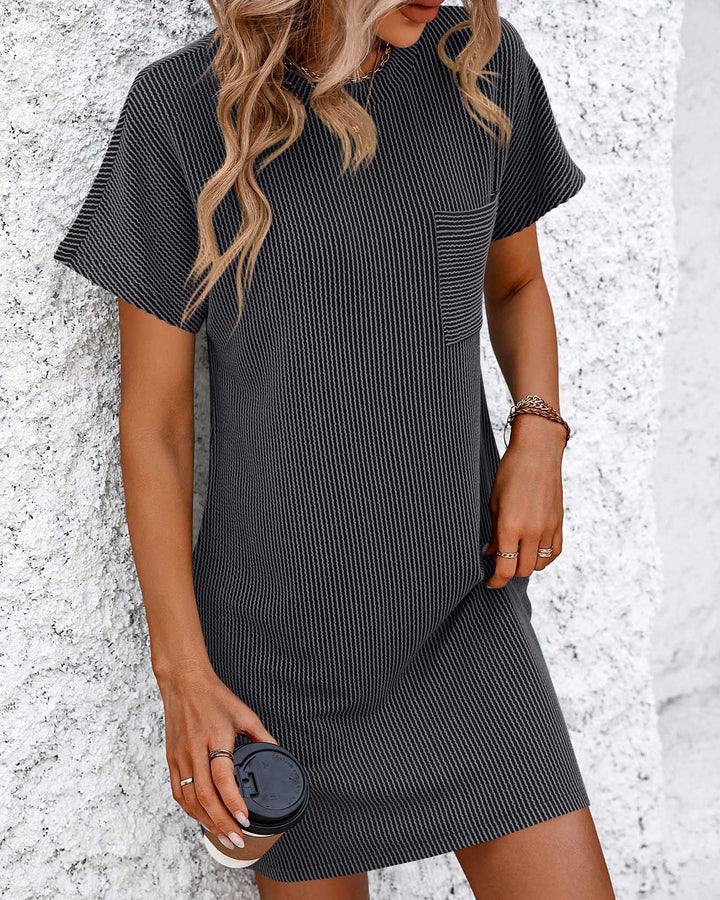 Maleney Stripe Pocket Dress（6 colors）