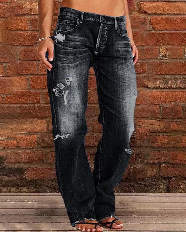 Maleney Wash Distressed Jeans