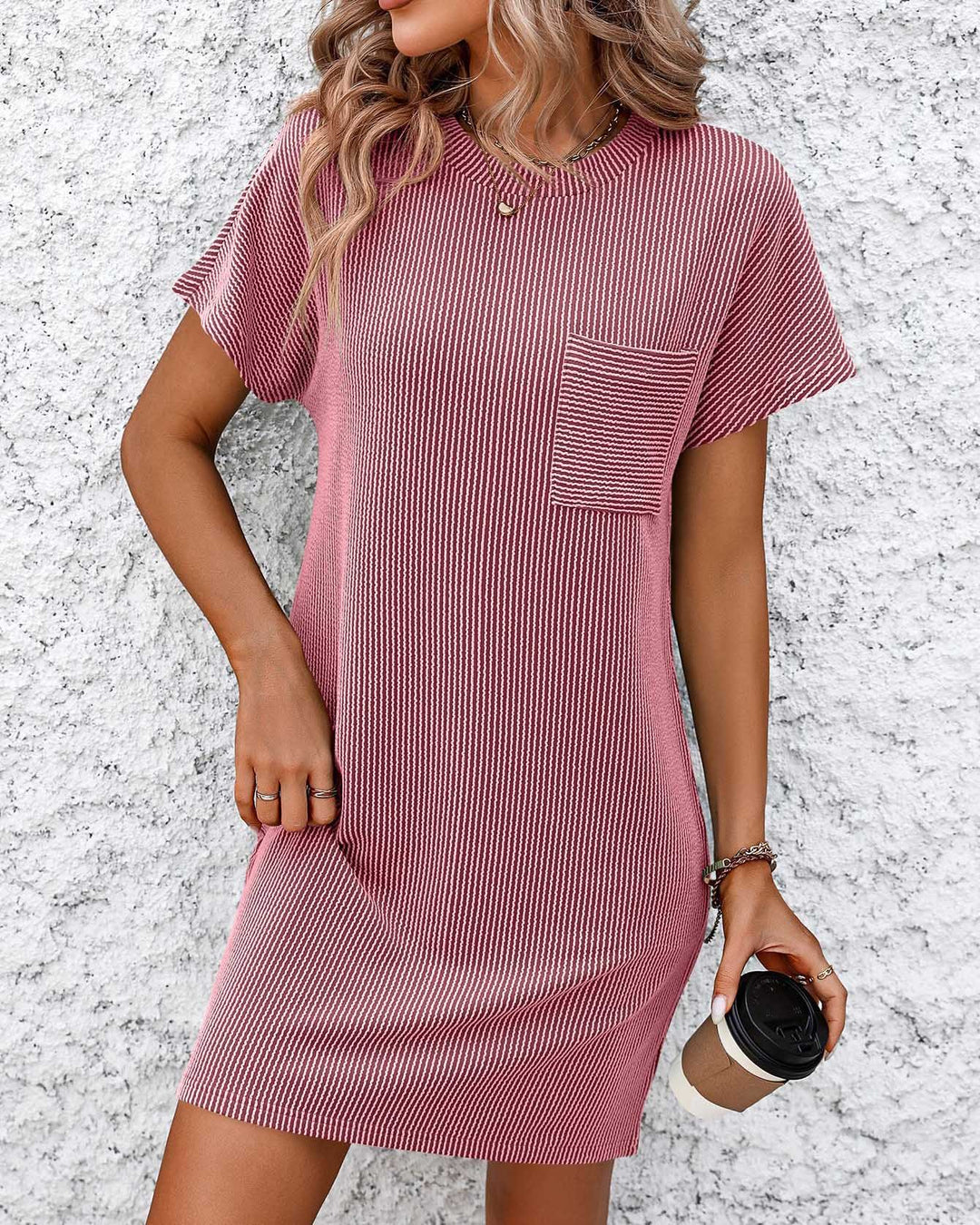 Maleney Stripe Pocket Dress（6 colors）