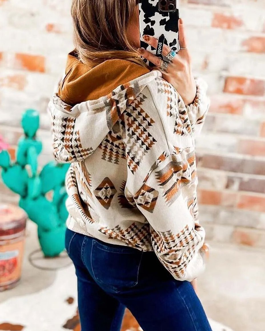 Maleney Bohemian Loose Hooded