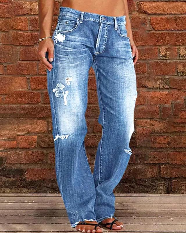 Maleney Wash Distressed Jeans